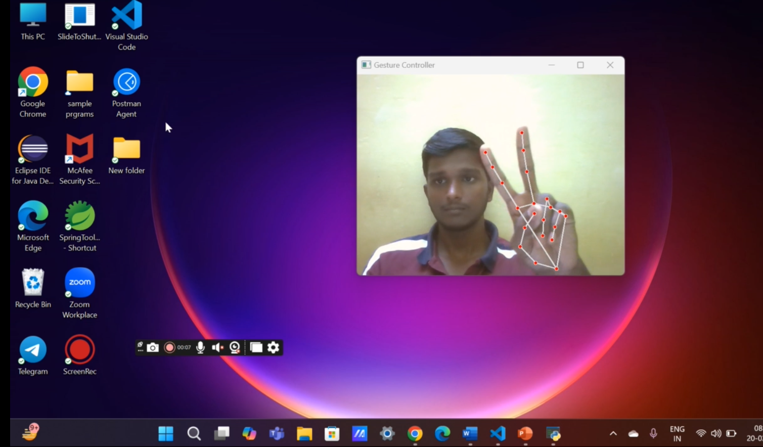 Gesture Controlled